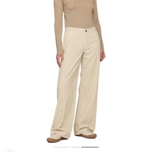 The Row Cream Beige Eglitta Trousers